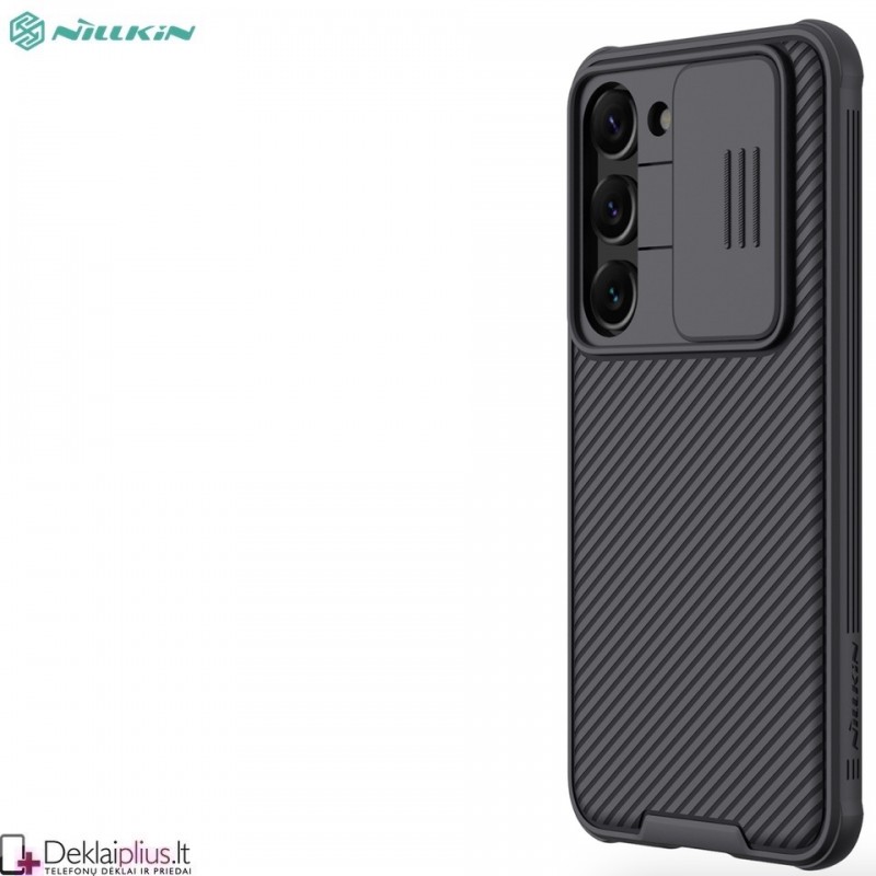 Nillkin Camshield dėklas su kameros apsauga - juodas (Samsung S23 Plus) Nillkin Camshield dėklas su kameros apsauga - juodas (Samsung S23 Plus)